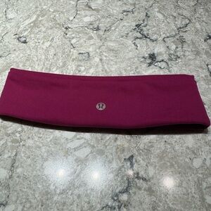 Lululemon Burgundy Headband